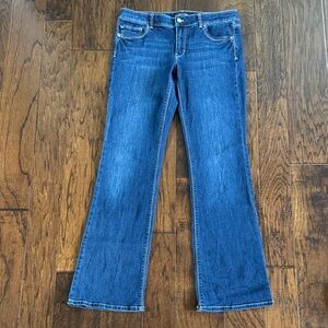 White House Black Market Blanc Bootcut jeans sz 10R